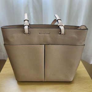 Michael Kors Medium  Leather Tote, Camel